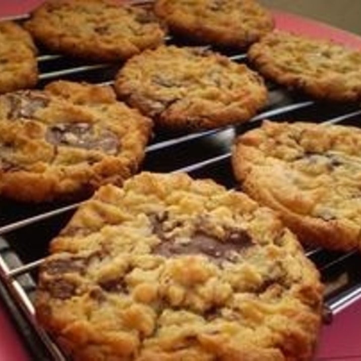 ジャンボなアメリカンクッキー レシピ 作り方 By Gacchan 1 楽天レシピ ジャンボなアメリカンクッキー レシピ 作り方 By Gacchan 1 楽天レシピ